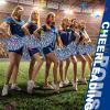 imageDILIBRA 24 Pcs Metallic Cheerleading Pom Poms for Kids Cheerleaders Cheer Pom Poms with Baton Handle Cheering Squad Hand Flower for Adults Team Spirit Sports Game Dancing PartyBlue and Sliver