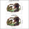imageDILIBRA 3D Cracked Large Forest Dinosaur Wall Sticker SelfAdhesive Broken Smashed Dinosaur Decorative Mural for Boys Bedroom Baby Kids Nursery