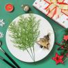 imageDILIBRA 72PCS Artificial Pine Branches Spring Greenery Stems Faux Pine Branches Fake Christmas Pine DIY Cedar Picks for Holiday Garland Wreath Vase Craft Home Kitchen Garden DecorationsGreen