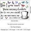 imageHave I Gone Mad You are Entirely Bonkeis Wall Sticker Quote Religious Bible Sign Saying and Colorful Butterfly Wall Decal DILIBRA Inspirational Home Decor for Bedroom Living Room Office