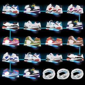 imageDILIBRA Set of 6 Floating Shoe Display Shelf with Lights Glow Color Changing Clear Acrylic Shoe Shelf for Wall Levitating Sneaker Shelves Wall Mount for Display Your Top Shoes Collection18pcsclear